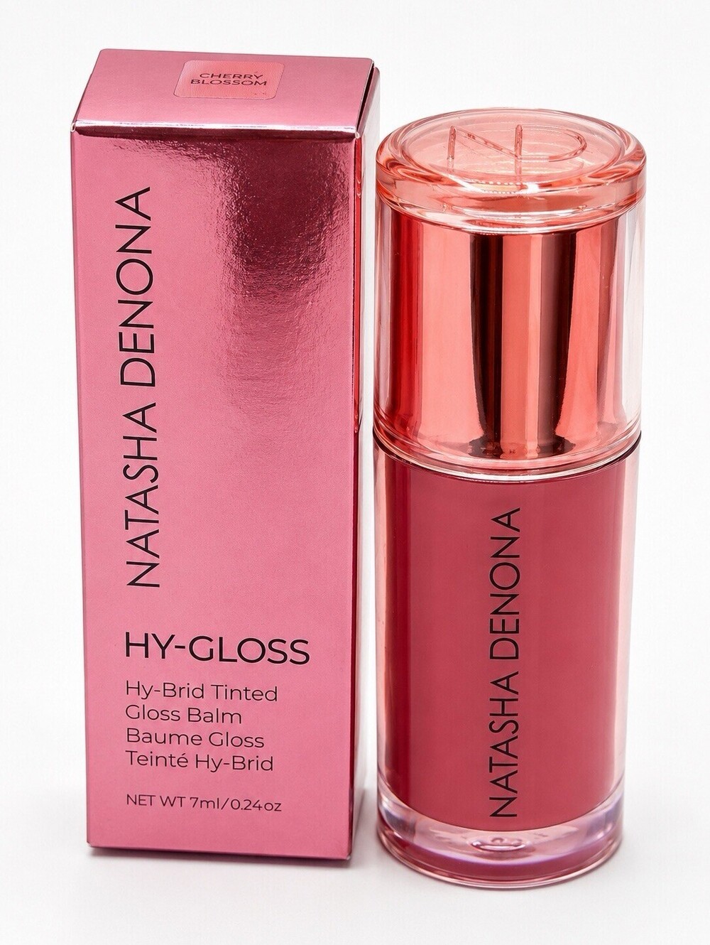Natasha Denona Hy-Gloss Cherry Blossom Tinted Gloss Balm 7ml NIB